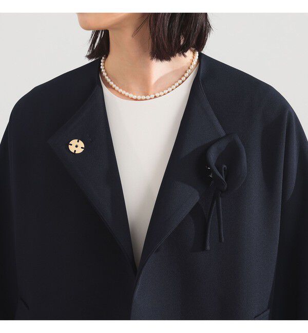 Demi-Luxe BEAMS 「カラー リリーハーフ コート＊」|ダッフルコート|