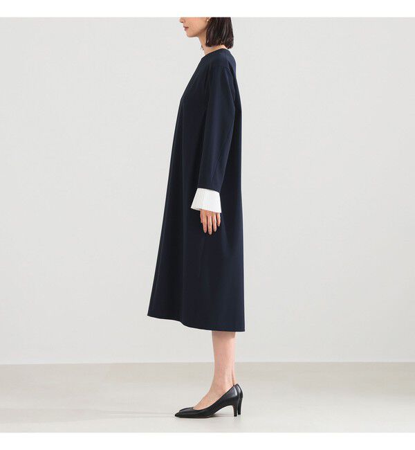 Demi-Luxe BEAMS 「プリーツカフス ワンピース＊」|ワンピース|