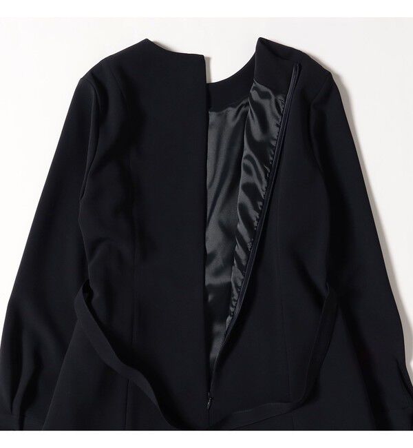 Demi-Luxe BEAMS 「トリアセ ベルテッド ワンピース」|ワンピース|