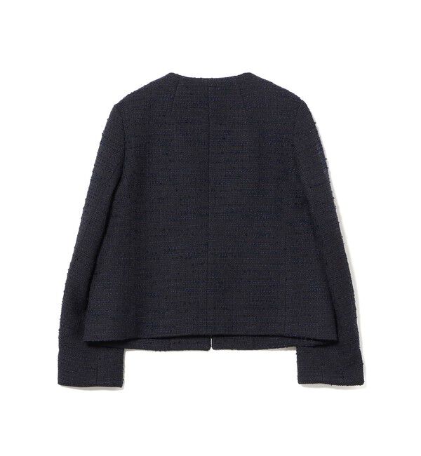 Demi-Luxe BEAMS 「ツイード クルーネック ジャケット＊」|ダッフルコート|