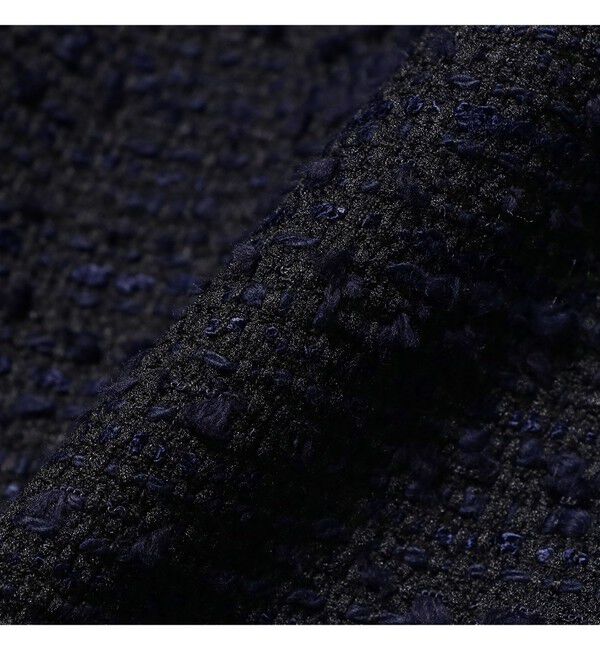 Demi-Luxe BEAMS 「ツイード クルーネック ジャケット＊」|ダッフルコート|