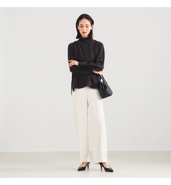 Demi-Luxe BEAMS 「ソフト ストレート パンツ＊」|チノ|