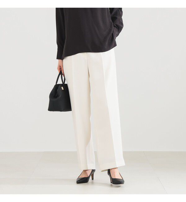 Demi-Luxe BEAMS 「ソフト ストレート パンツ＊」|チノ|