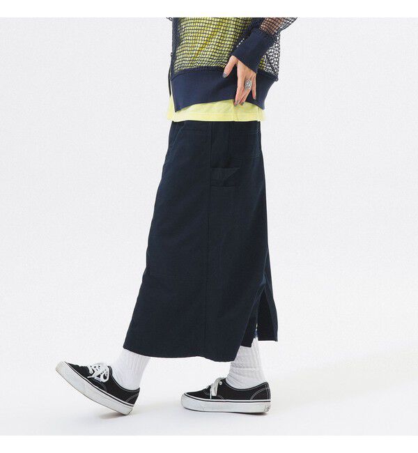 BEAMSBOY「ダブルニー タイト スカート」|スカート|