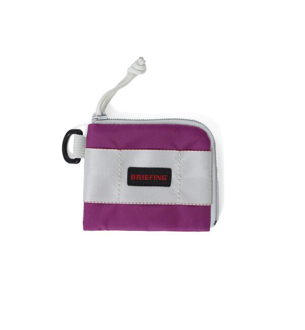 BEAMSBOY「【別注】BRIEFING / コインパース 26SS」|ポーチ|PURPLE