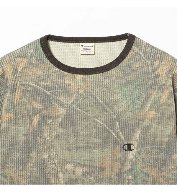 Ray BEAMS 「【別注】Champion / ツリー サーマル Tシャツ」|Tシャツ・カットソー|