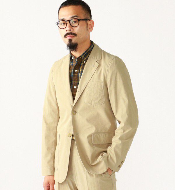 BEAMS PLUS「BEAMS PLUS / 3B Travel Jacket Comfort Cloth」|テーラードジャケット|