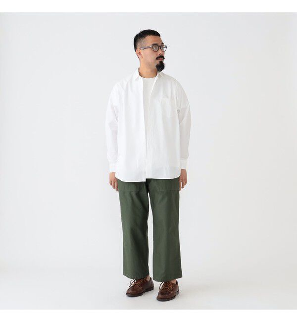 BEAMS PLUS「BEAMS PLUS / REG Collar 120/3 Broad Classic Fit」|シャツ・ブラウス|