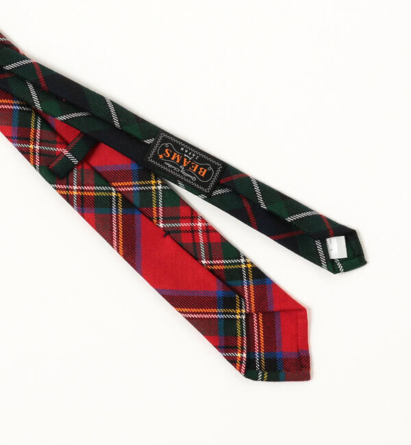 BEAMS PLUS「BEAMS PLUS / タータンチェック ウール タイ」|ネクタイ・蝶ネクタイ|