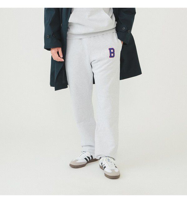 BEAMS「Bロゴ スウェットパンツ」|その他|ASH_GREY