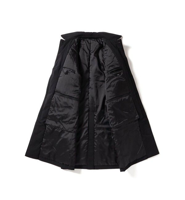 BEAMS「ワイドフィット 中綿ステンカラーコート」|ダッフルコート|