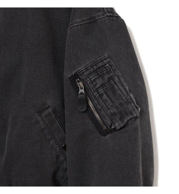 BEAMS「リバーシブル フェード ボンバー ジャケット」|ブルゾン・スタジャン|