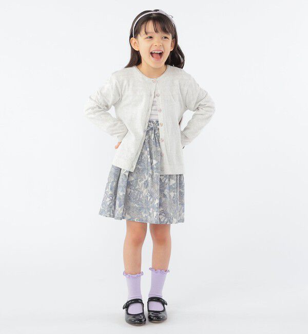 SHIPS KIDS「SHIPS KIDS:100～130cm / リバティ カーディガン」|カーディガン|