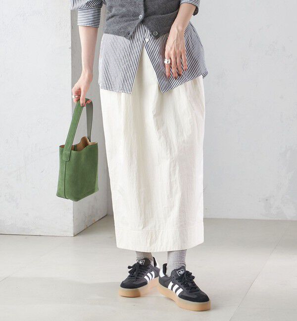 SHIPS for women「タフタ コクーン スカート」|スカート|