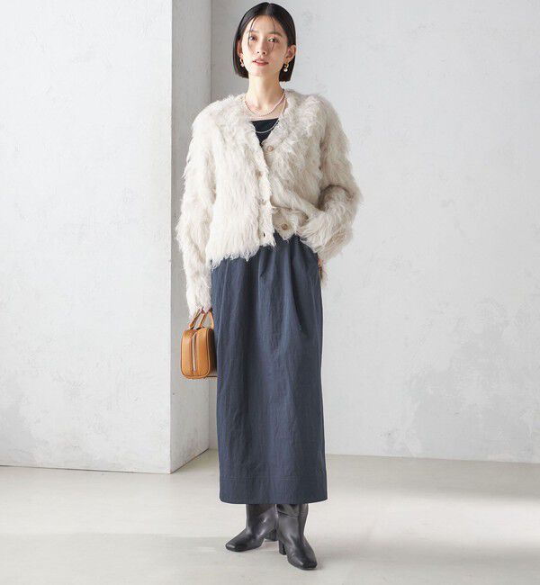 SHIPS for women「タフタ コクーン スカート」|スカート|