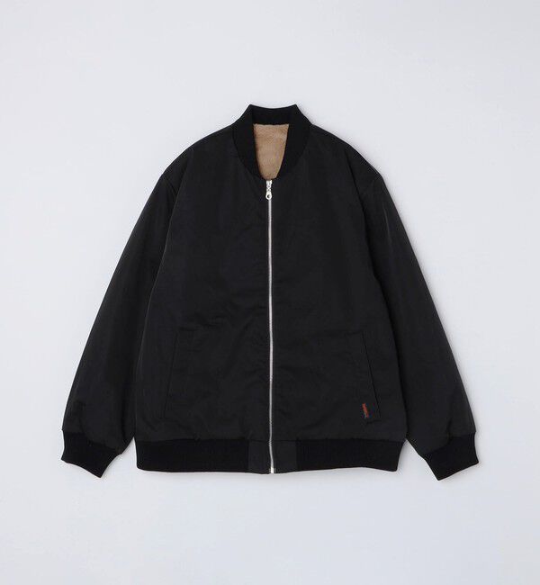 SHIPS Colors 「SHIPS Colors:〈撥水〉THERMOLITE(R) ボア ボマー ジャケット◇」|ブルゾン・スタジャン|
