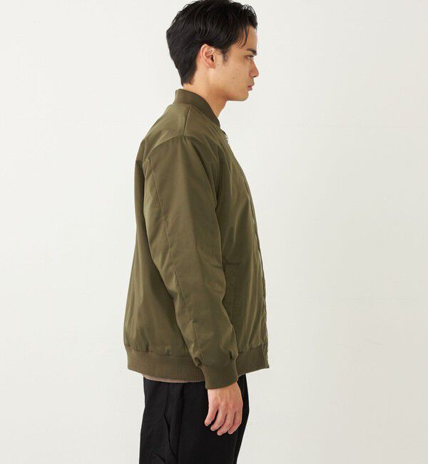SHIPS Colors 「SHIPS Colors:〈撥水〉THERMOLITE(R) ボア ボマー ジャケット◇」|ブルゾン・スタジャン|