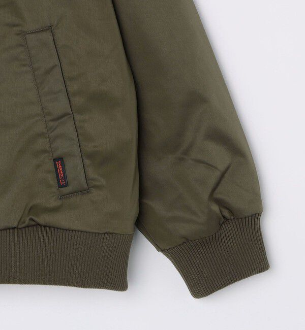 SHIPS Colors 「SHIPS Colors:〈撥水〉THERMOLITE(R) ボア ボマー ジャケット◇」|ブルゾン・スタジャン|