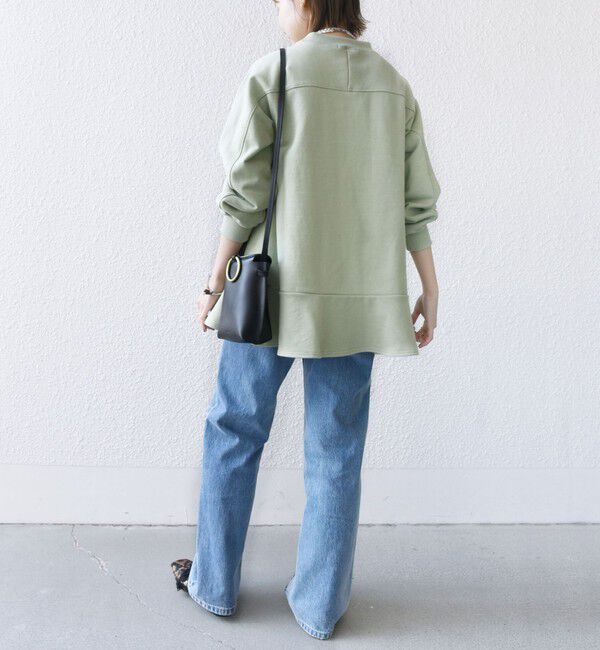 SHIPS for women「【WEB限定】〈着丈が選べる/手洗い可能〉裏毛 フレア チュニック」|チュニック|