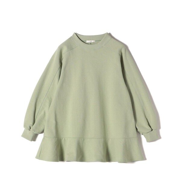 SHIPS for women「【WEB限定】〈着丈が選べる/手洗い可能〉裏毛 フレア チュニック」|チュニック|