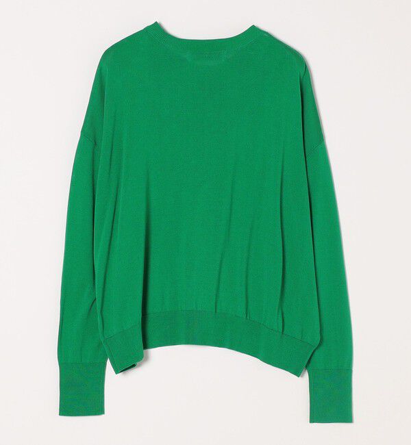 quaranciel「quaranciel:〈手洗い可能〉シルク ミックス ヘンリーネック ニット プルオーバー」|ニット・セーター|