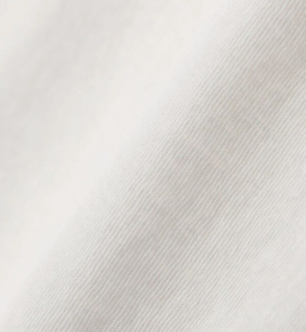 SHIPS for women「SHIPS NINE CASE:〈洗濯機可能〉ロゴ ロング スリーブ TEE」|Tシャツ・カットソー|