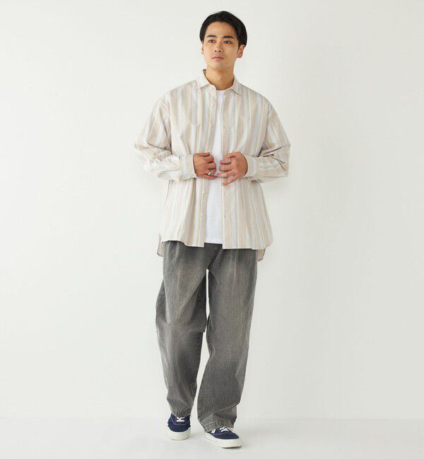 SHIPS Colors 「《予約》SHIPS Colors:ストライプ リラックスフィット シャツ◆」|シャツ・ブラウス|