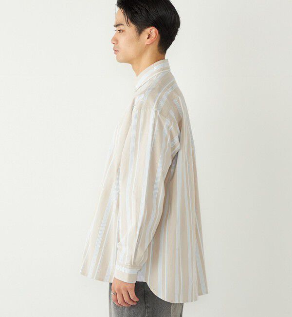 SHIPS Colors 「《予約》SHIPS Colors:ストライプ リラックスフィット シャツ◆」|シャツ・ブラウス|
