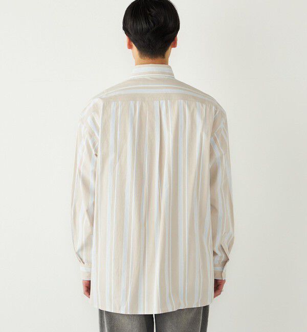SHIPS Colors 「《予約》SHIPS Colors:ストライプ リラックスフィット シャツ◆」|シャツ・ブラウス|