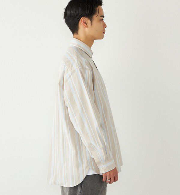 SHIPS Colors 「《予約》SHIPS Colors:ストライプ リラックスフィット シャツ◆」|シャツ・ブラウス|
