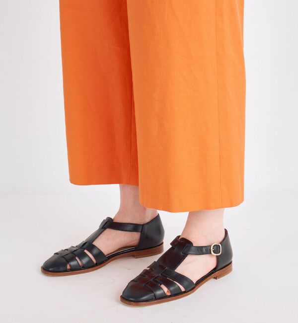 MACPHEE「コットンレーヨンストレッチ セミワイドクロップドパンツ」|その他|