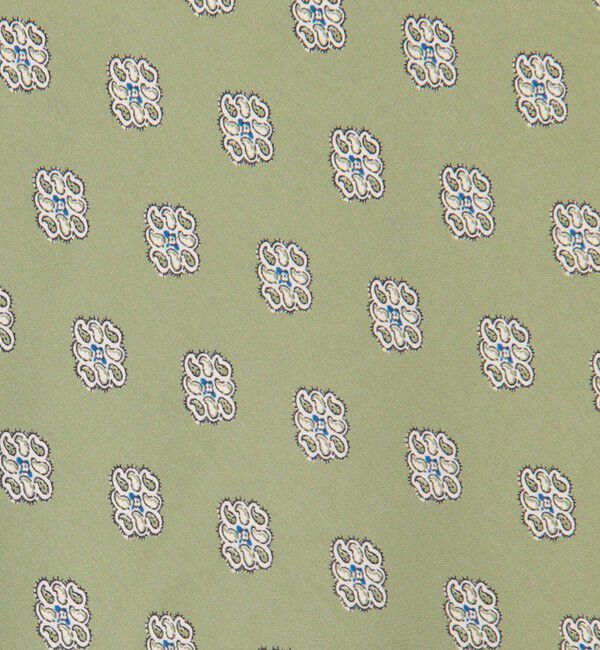 SOULEIADO「ポリエステルプリント バイヤスナロースカート」|フレア|