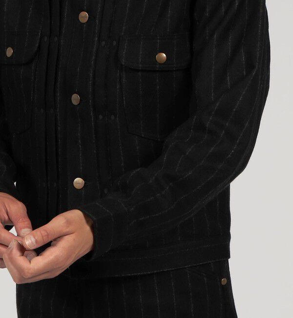 TOMORROWLAND MENS「【別注】Wrangler 111MJ ウールフランネル ブルゾン FOX BROTHERS」|ブルゾン・スタジャン|