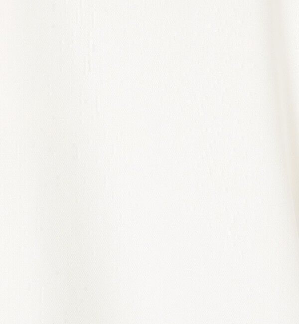 Ballsey「クリスタルコットン ハーフスリーブブラウス」|シャツ・ブラウス|