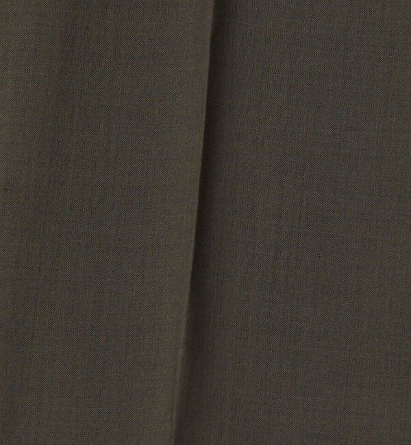 TOMORROWLAND MENS「Super120'sウールポリエステル 1プリーツイージースラックス」|スラックス|