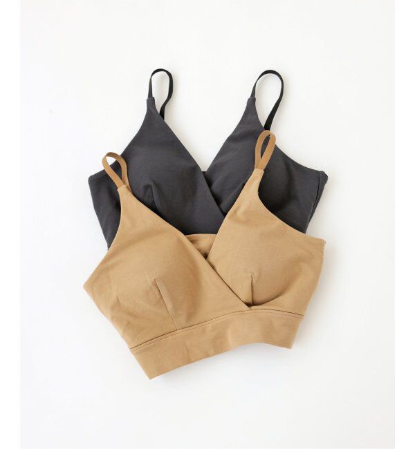 EMILYWEEK「【for MOM】オーガニックコットン混 マタニティカシュクールブラ」|インナー|