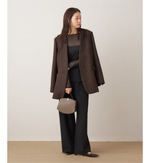 Plage「sheer mesh b/n Tシャツ」|Tシャツ・カットソー|