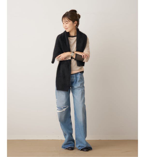 Plage「sheer mesh b/n Tシャツ」|Tシャツ・カットソー|