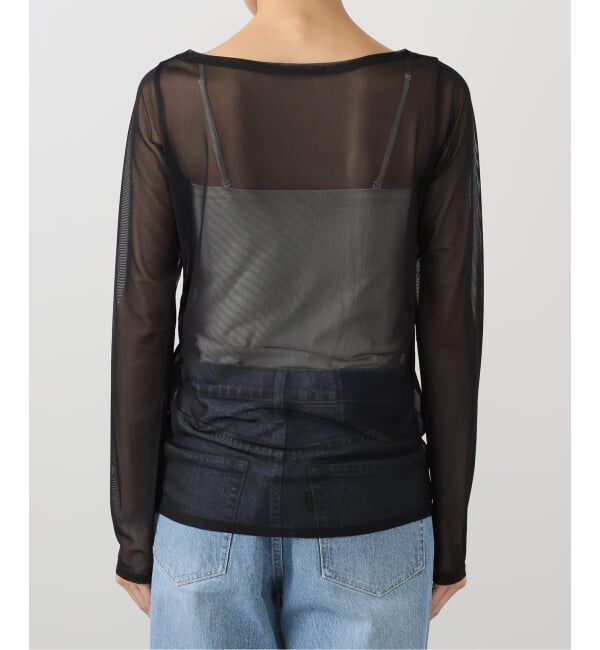Plage「sheer mesh b/n Tシャツ」|Tシャツ・カットソー|