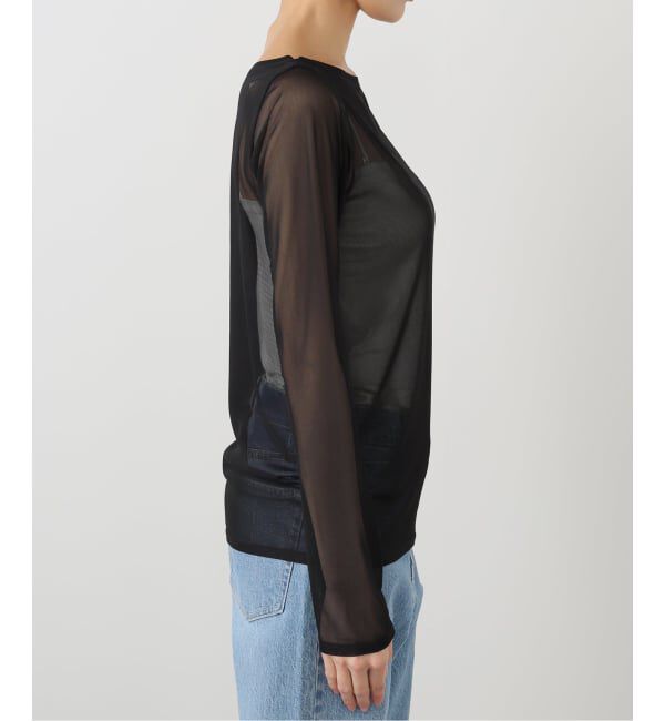 Plage「sheer mesh b/n Tシャツ」|Tシャツ・カットソー|