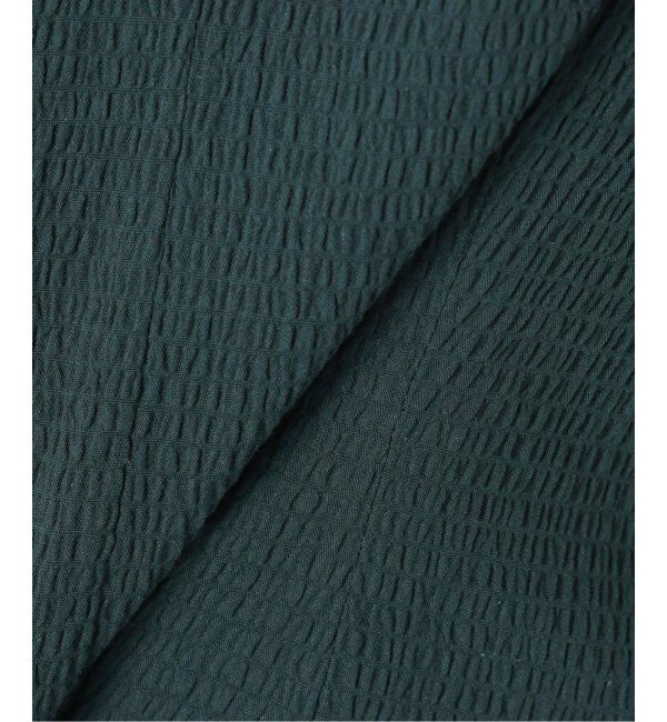 IENA「《WEB限定/追加2》B. サッカーVネックワンピース」|ワンピース|