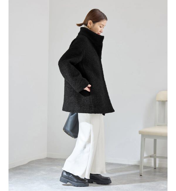 IENA「ループインレイハーフコート」|その他|