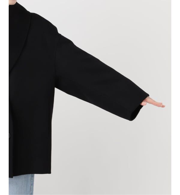 IENA「《追加3》Super160 ショールカラーハーフコート」|その他|