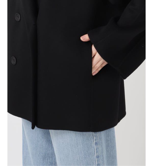 IENA「《追加3》Super160 ショールカラーハーフコート」|その他|