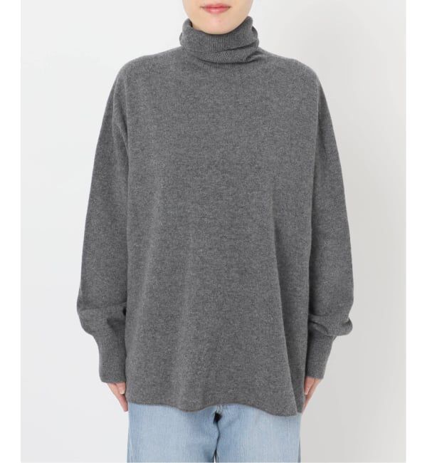 IENA「《追加》Fineニュージーウール ハイネックプルオーバー」|ニット・セーター|