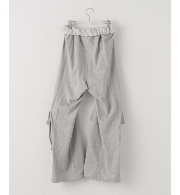 PULP「【Geek Office / ギークオフィス】OPEN YY / ROLLED WAIST SWEAT CARGO PANTS」|カーゴ|