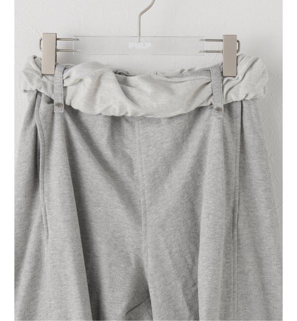 PULP「【Geek Office / ギークオフィス】OPEN YY / ROLLED WAIST SWEAT CARGO PANTS」|カーゴ|