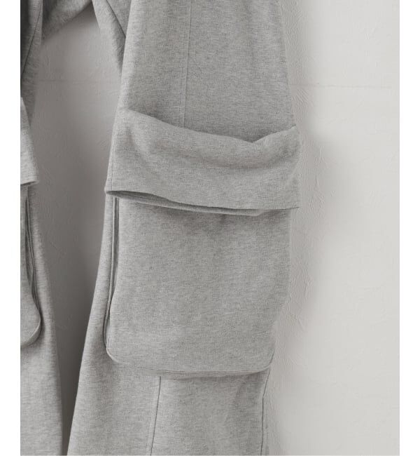 PULP「【Geek Office / ギークオフィス】OPEN YY / ROLLED WAIST SWEAT CARGO PANTS」|カーゴ|