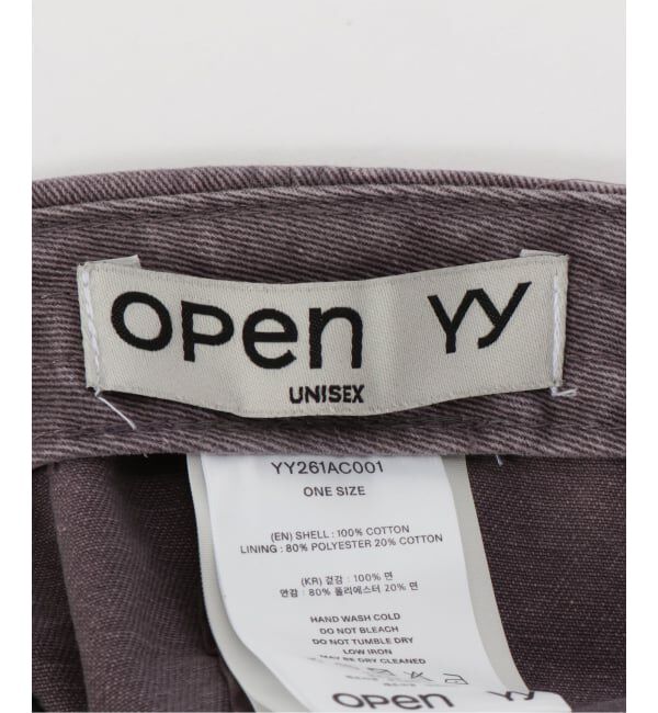 PULP「【Geek Office / ギークオフィス】OPEN YY / YY GRADIENT BALL CAP」|キャップ・キャスケット|