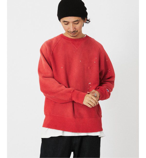 JOURNAL STANDARD relume「CHAMPION / チャンピオン 別注 R/W オーバーダイ スウェット」|スウェット・ジャージ|